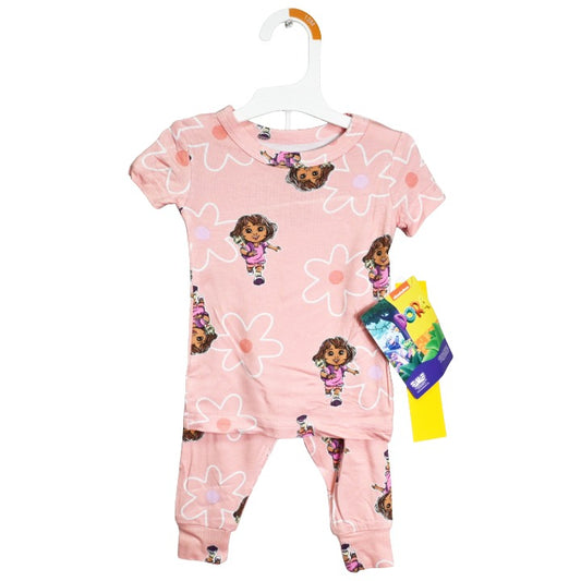 Adorable Dora Sz 2T,3T,4T,5T,12M,18M 2pc Pajama Set Sleepwear C/P 13 Dora the Explorer