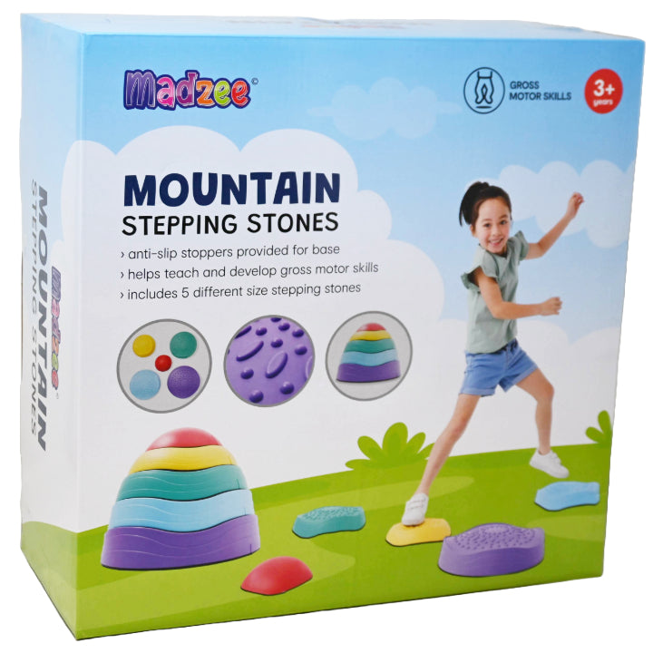 MOUNTAIN STEPPING STONES PLAYSET C/P 4