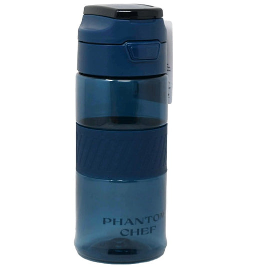 21.9oz Navy Bottle w/Grip Hydration (650 ml) PET BPA Free C/P 50