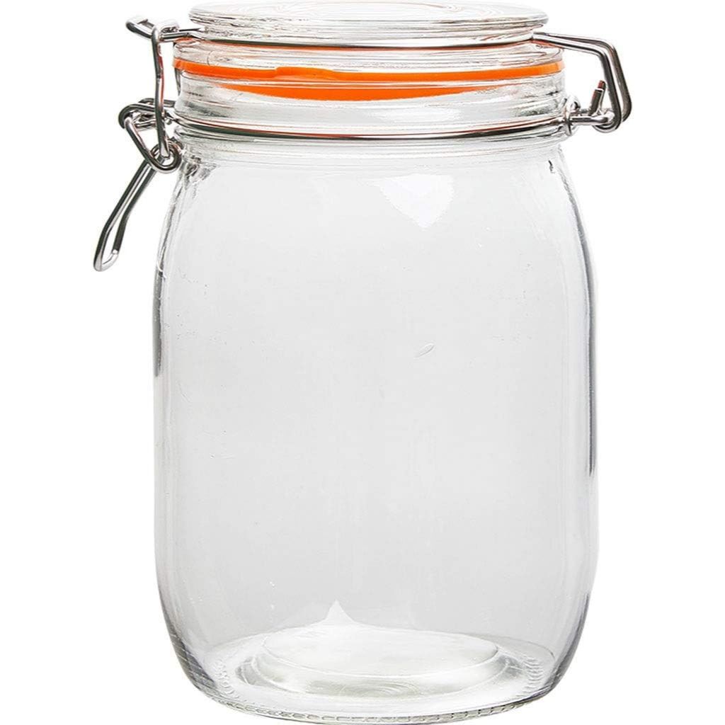 48oz GLASS JAR LID W/CHALKBOARD C/P 18