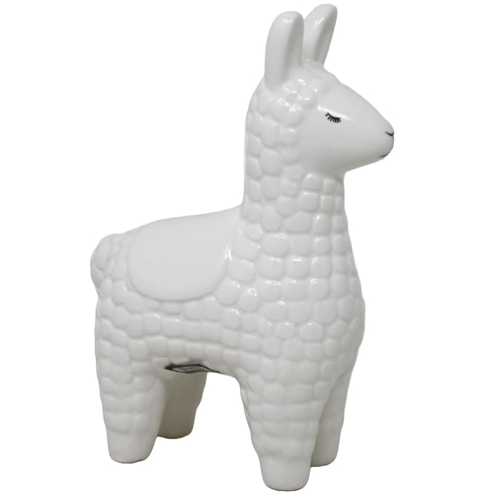White Llama Ceramic Decor C/P 16
