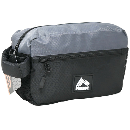 *OUTSIDE OF CA* LRG/GRY MEN RBX BLACK TOILETRY  C/P 16
