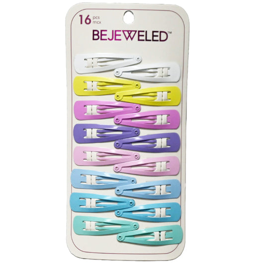 BEJEWELED 16CT PASTEL SNAP BARRETTE BEJEWELED C/P 36