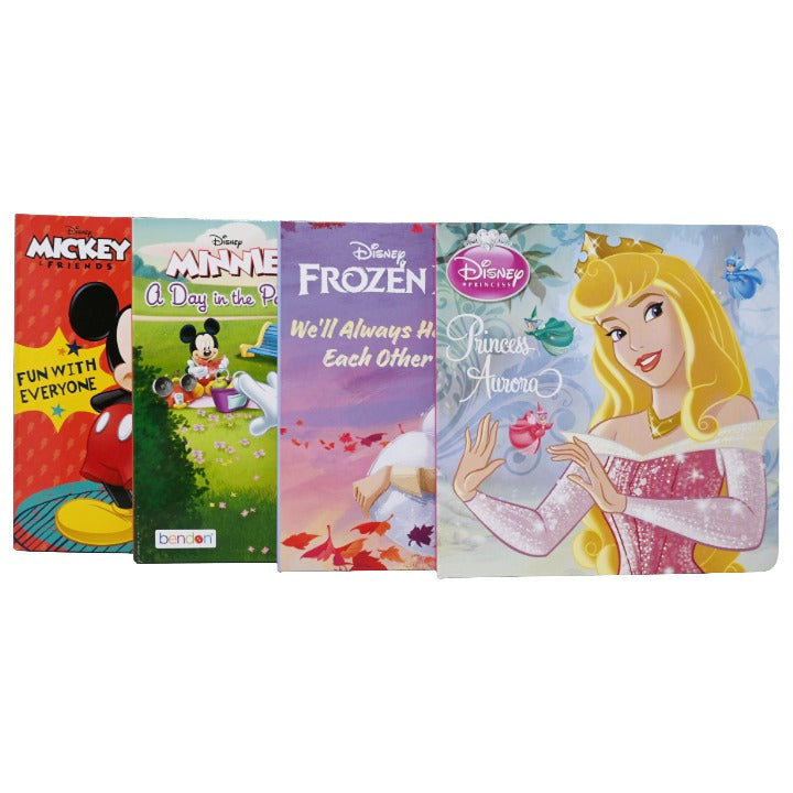 4 Asst Disney Board Books C/P 80