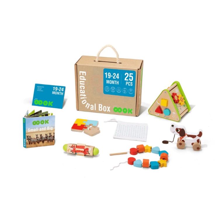 19-24 Month Educational Box C/P 4 Montessori