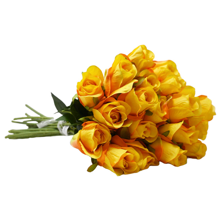Gold Yellow Rose Stem 20.5" C/P 288
