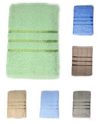 27"x54" Bath Towel 6 Assorted Colors C/P 36