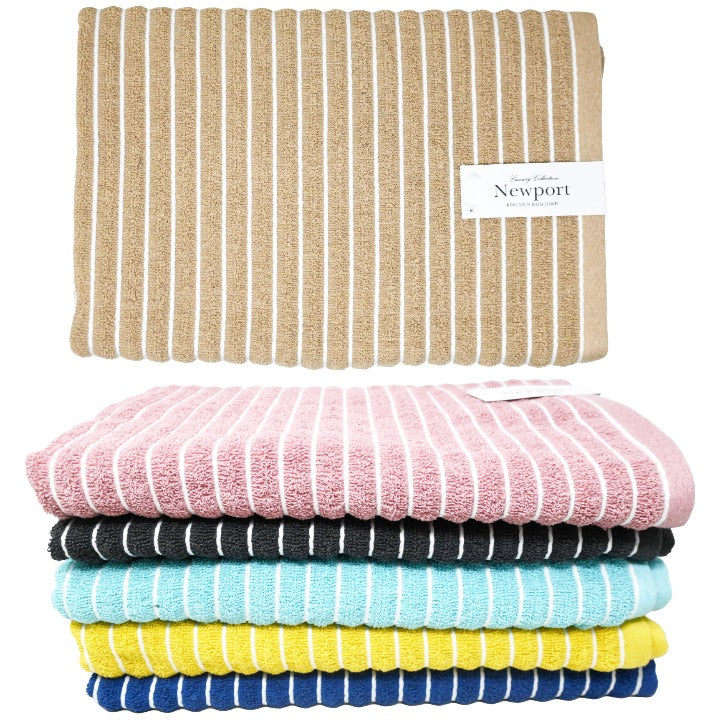 Asst 30x60 Stripe Bath Towel C/P 36