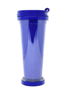BLUE 16 OZ COFFEE TUMBLER C/P 24