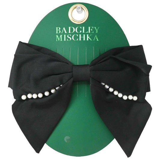 Bow Hair Clip C/P 180 Inner Bag 36 Badgley Mischka