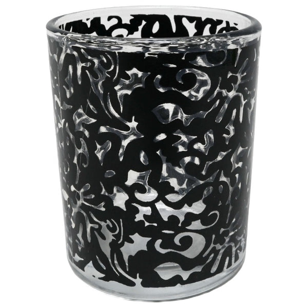 Black Glass Votive Candle Holder C/P 72 Richland