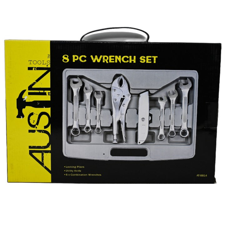 8pc Wrench Set - Chrome C/P 10