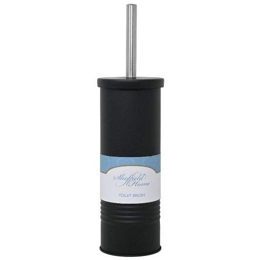 MATTE BLACK TOILET BRUSH HOLDER C/P 12