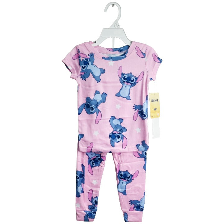 Stitch Stars Sz 4,6,8,10 2pc Pajama Set Sleepwear C/P 6 Disney Lilo & Stitch