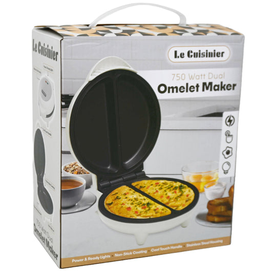 Omelet Maker Latte Color Le Cuisinier Dual 750w C/P 6