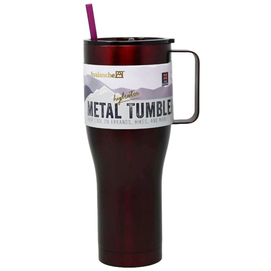40oz RED AVALANCHE S.S DBL WALL WATER BOTTLE C/P 12