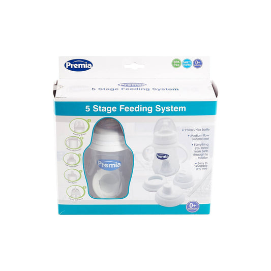 BOTTLE, PREMIA 5 STAGE SYSTM SET WIDE NECK C/P 12