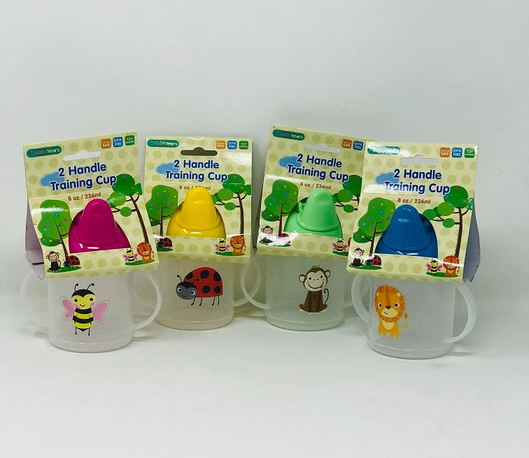 TRAINING CUP, 8OZJUNGLE 4 ASSTD C/P 36