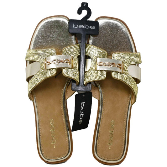 BEBE WOMEN GOLD FASHION SANDALS 6-ASST SIZE C/P 12