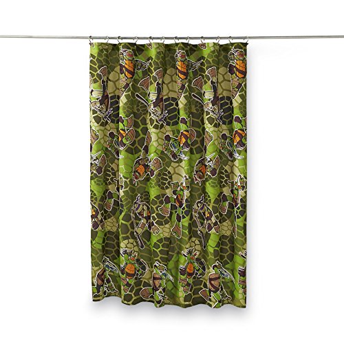 TMNT CAMO MF SHOWER CURTAIN C/P 2