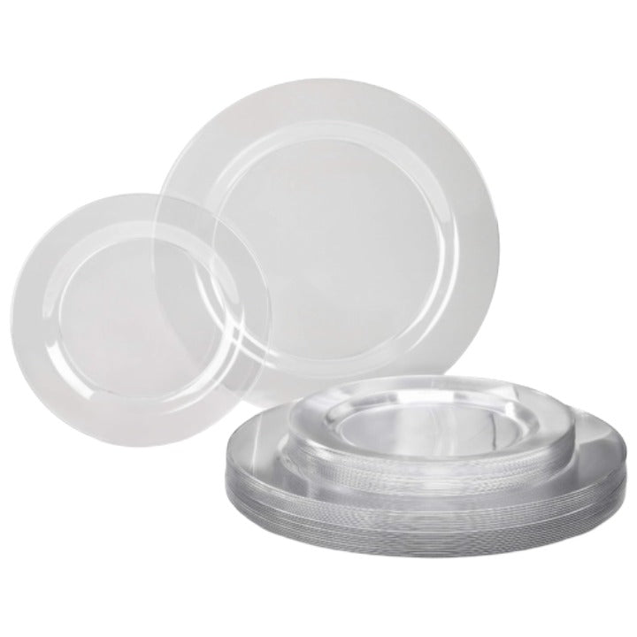 240pk Clear Plate Set C/P 1 Occasions