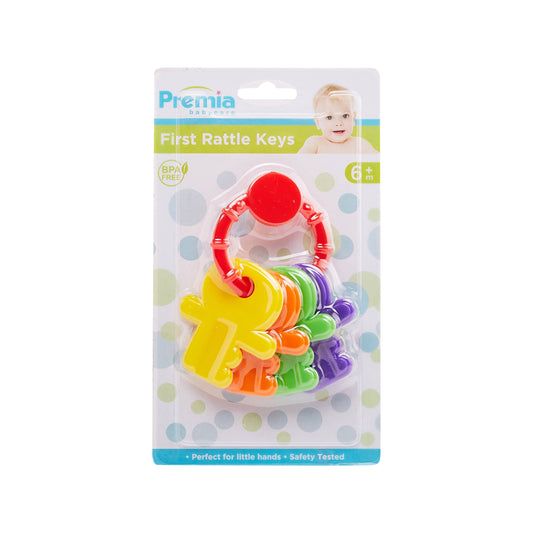 Premia Baby First Rattle Keys C/P 24