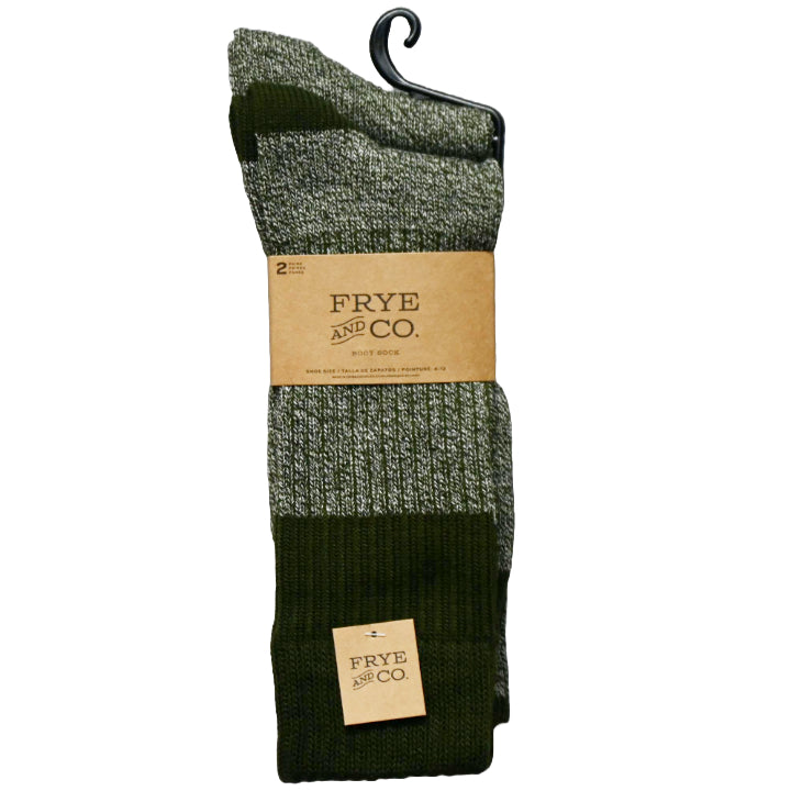 2pk FRYE & CO COLORBLOCK BOOT SOCKS SIZE 10-13 C/P 12