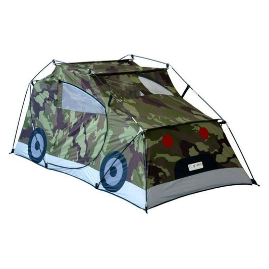 *OUTSIDE OF CA* 72 X 40" Camouflage 2-D Shaped Doors Fiberglass Poles C/P 15