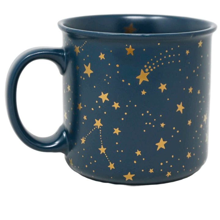 20oz Blue/Gold Celestial CamperMug C/P 36