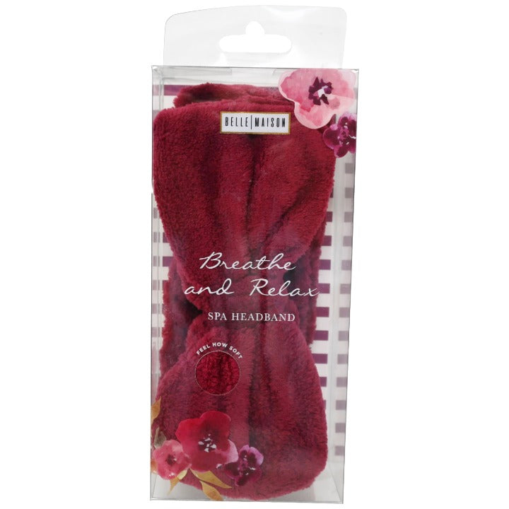 Spa Headband w/Bow C/P 144 Belle Maison