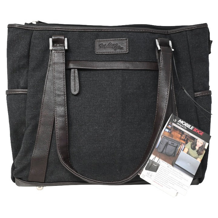 Chrc Brn Laptop Tote C/P 5 Mobile Edge