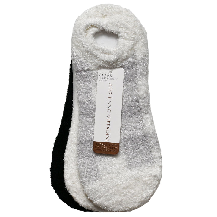 3pk LADIES COZY LINER SOCKS 9-11 SIZE C/P 60