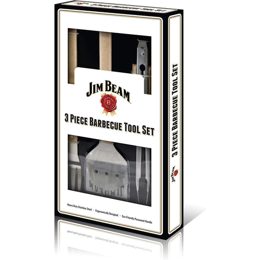3pc JIM BEAM BBQ TOOL SET C/P 6