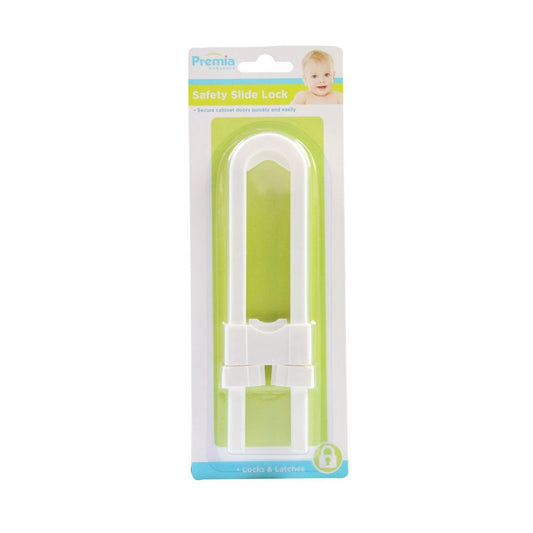 PREMIA BABY SAFE WHITE SLIDE LOCK C/P 36