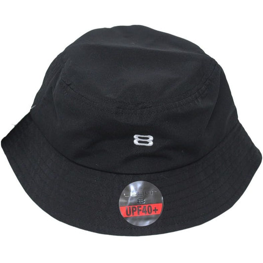 BOYS 4-7 BLACK CLASSIC BUCKET HAT C/P 36
