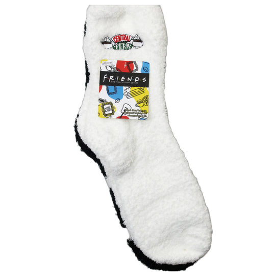 2pk FRIENDS CENTRAL PERK COZY SOCKS SIZE 9-11 C/P 60