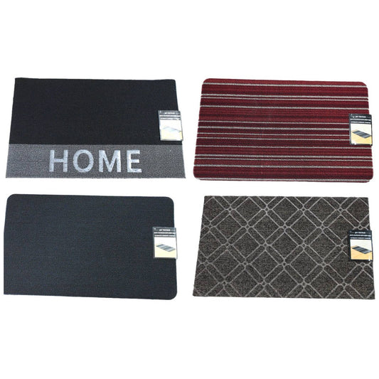 *OUTSIDE OF CA* 18''x30'' Asst PVC Mat Utility Loop Door Mat C/P 20