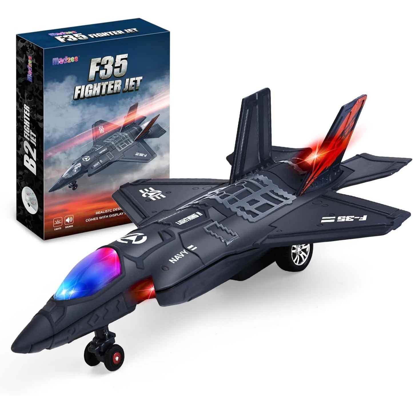 BLACK ARMY PLANE - F35 FIGHTER JET C/P 36