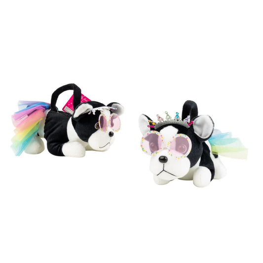 Plush Dog Purse C/P 6 STRICTLY FANCY