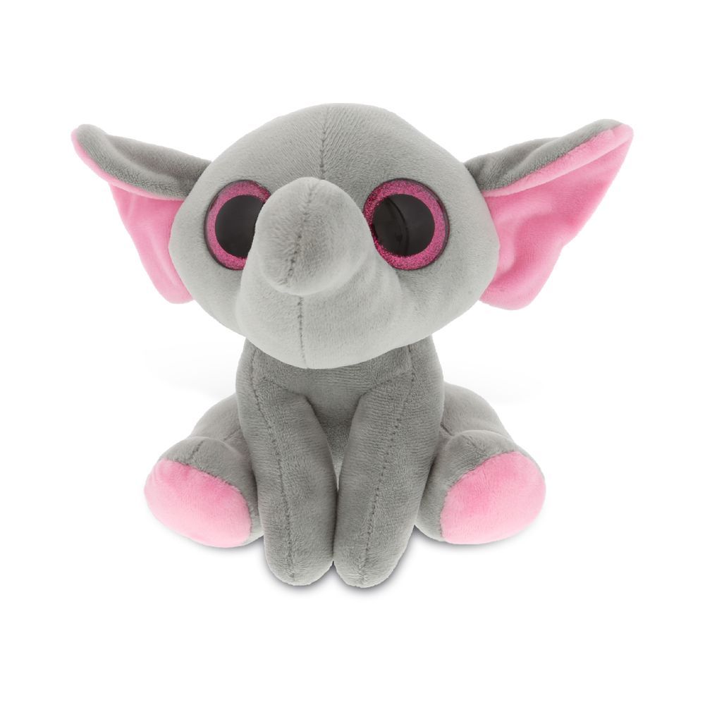 6" ELEPHANT SPARKLE EYES PLUSH C/P 60