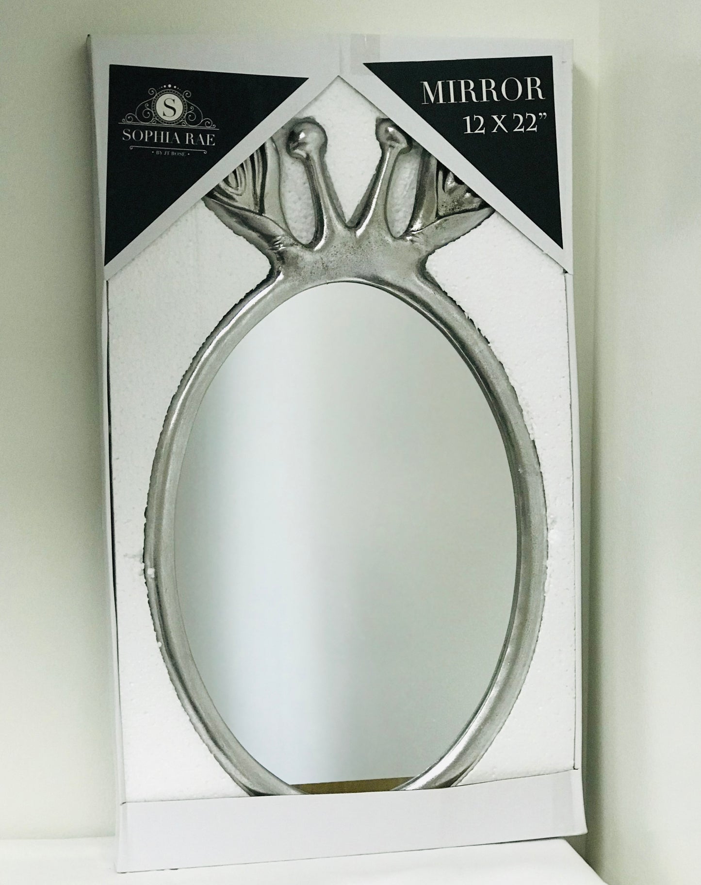 22X12" GIRAFFE EARS RESIN MIRR C/P 4