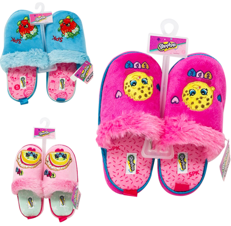 Girls 11-3 Shopkins Embroidered Pillow Wedge C/P 12