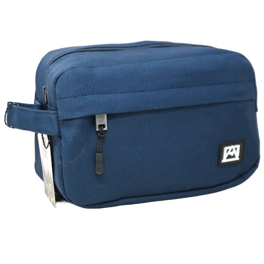 *OUTSIDE OF CA* LRG BLUE MEN TOILETRY BAG C/P 30