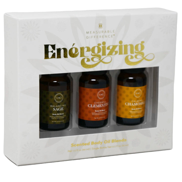 3pc ENERGIZING ESSENTIAL OILS C/P 8