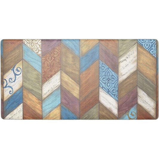 20"x39" Chevron Mat Anti-Fatigue Kitchen Mat C/P 6