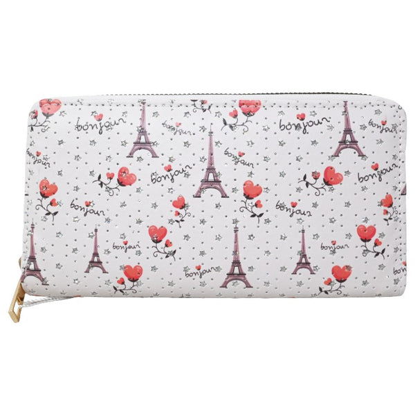Crm Sprkl Paris Zip Wallet C/P 50 Blush Crush