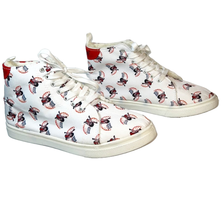 BETTY BOOP WHITE HIGHTOP SNEAKERS ASST SIZE C/P 18