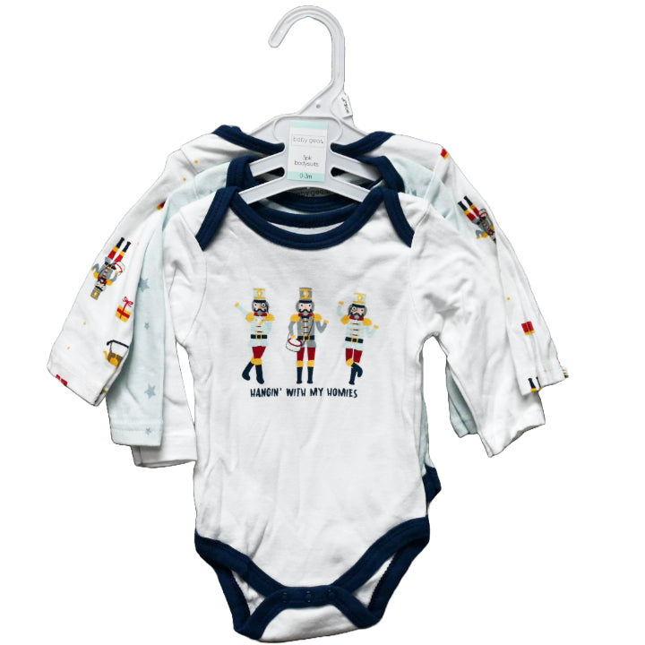 3pk HANGIN' BODYSUITS C/P 48
