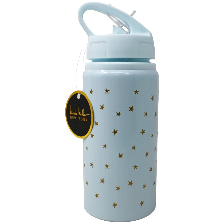 Kids Blu Gld Dots Bottle C/P 24 Nicole Miller