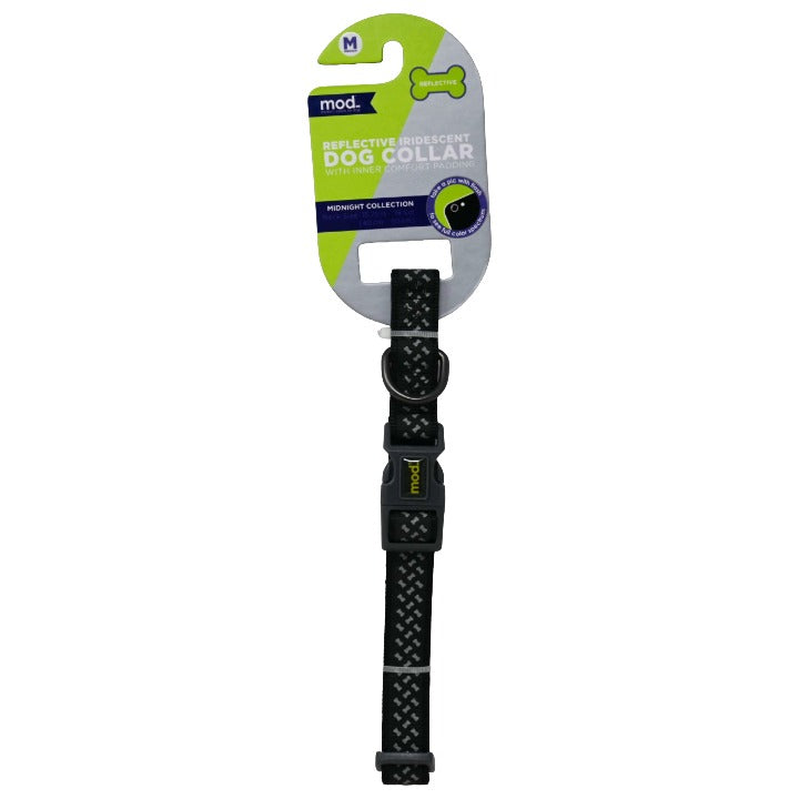 DOG  COLLAR BLACK C/P 72